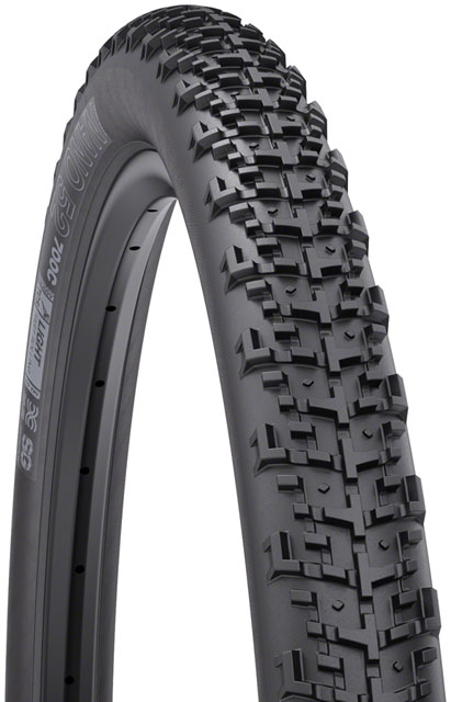 WTB Nano Tire - 700 x 52, TCS Tubeless, Folding, Black, Light/Fast Rolling, Dual DNA, SG