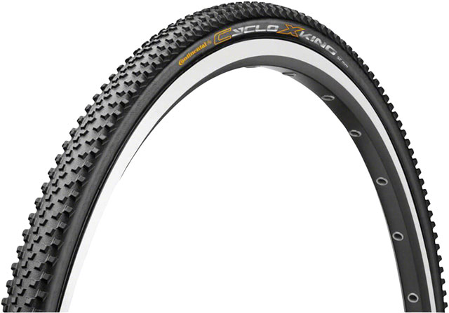 Continental Cyclo X-King Tire - 700 x 32, Tubular, Folding, Black, BlackChili