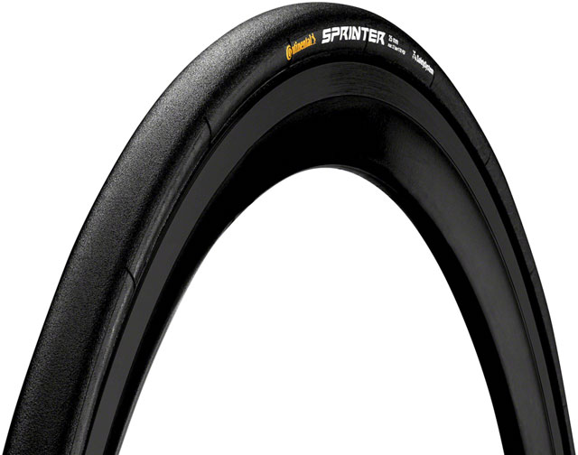 Continental Sprinter Tire - 700 x 25, Tubular, Folding, Black, BlackChili, SafetySystem Breaker