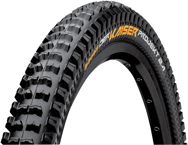 Continental Der Kaiser Projekt Tire - 27.5 x 2.40, Clincher, Wire, Black, ProTection, Apex