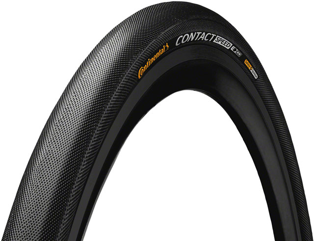 Continental Contact Speed Tire - 700 x 28, Clincher, Wire, Black, SafetySystem Breaker, E25