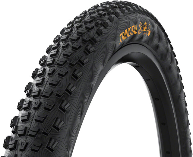 Continental Trinotal Tire - 29 x 2.40, Tubeless, Folding, Black, Rapid, Trail Casing, E25