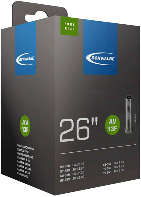 Schwalbe Freeride Tube - 26 x 1.95 - 3, 40mm Schrader Valve