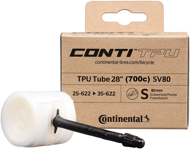 Continental TPU Tube - 700 x 25 - 35 / 29 x 1.0 - 1.4, 80mm Presta Valve