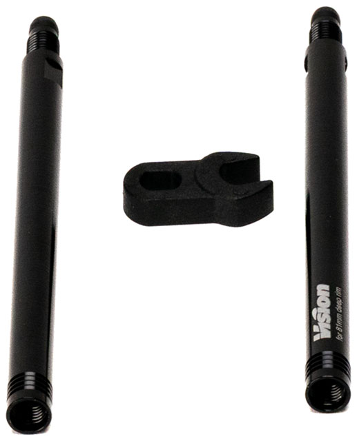 Vision Valve Extender, 80mm with Plastic Tool, 2-pc.