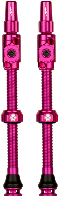 Muc-Off Big Bore Lite Tubeless Valve Stems - 2XLarge, 70mm,  Pink