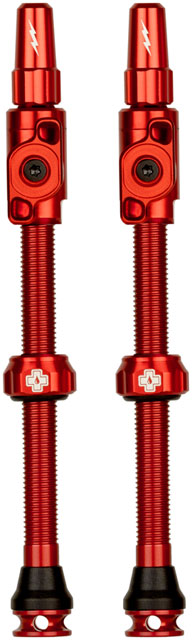 Muc-Off Big Bore Lite Tubeless Valve Stems - 2XLarge, 70mm,  Red