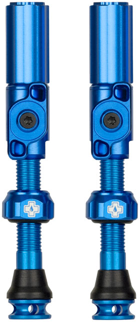 Muc-Off Big Bore Hyrid Tubeless Valve Stems - Medium, 35mm, Blue