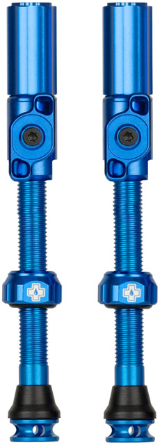 Muc-Off Big Bore Hyrid Tubeless Valve Stems - Large, 45mm, Blue