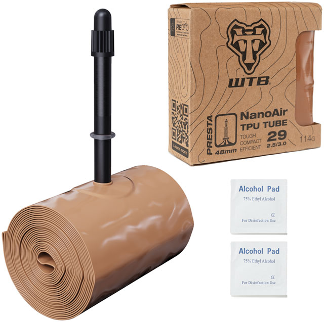 WTB NanoAir TPU Tube - 29 x 2.5 - 3.0, 48mm Presta Valve