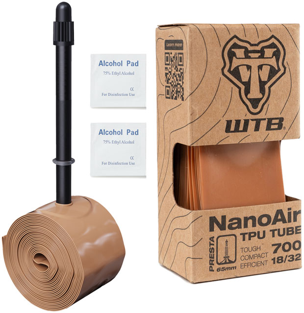 WTB NanoAir TPU Tube - 700 x 18 - 32, 65mm Presta Valve