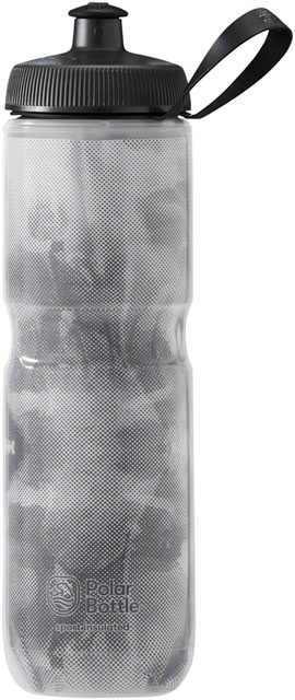 Polar Bottles Sport Insulated Fly Dye Water Bottle - 24oz, Monochrome