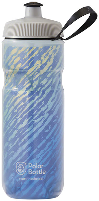 Polar Sport Insulated Nimbus Water Bottle - Blue/Gold, 20oz