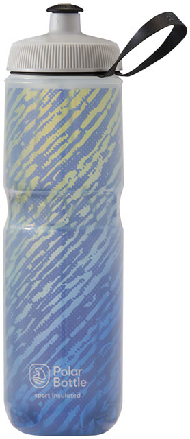 Polar Sport Insulated Nimbus Water Bottle - Blue/Gold, 24oz