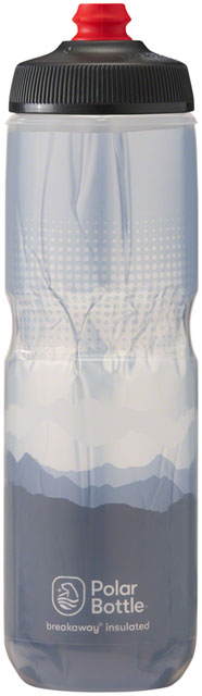 Polar Bottles Breakaway Insulated Dawn To Dusk Water Bottle -  Charcoal/White, 24oz