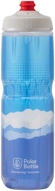 Polar Bottles Breakaway Insulated Dawn To Dusk Water Bottle -  Cobalt/Sky Blue, 24oz