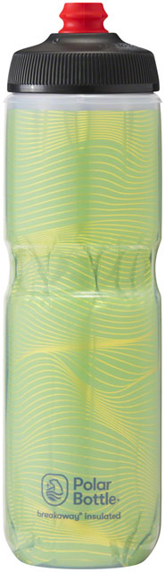 Polar Bottles Breakaway Insulated Jersey Knit Water Bottle - Highlighter, 24oz