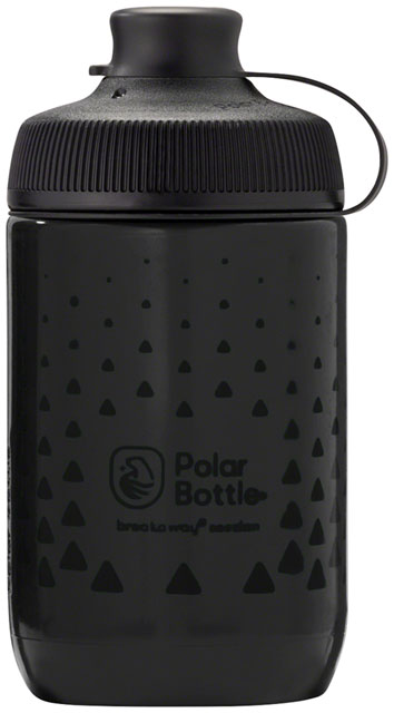 Polar Bottles Session Muck Apex Water Bottle - Charcoal/Black, 15oz