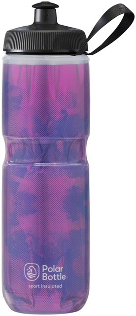 Polar Bottles Sport Insulated Fly Dye Water Bottle - Blackberry, 24oz