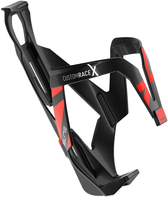 Elite Custom Race X Bottle Cage - Black/Red