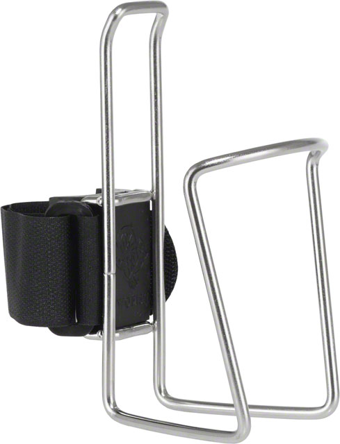 TwoFish QuickCage Water Bottle Cage: Stainless, No Bottle Included