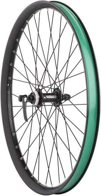 Benno Boost 2017-21 Front Wheel - 24", Center-lock, QRx100mm,  Black