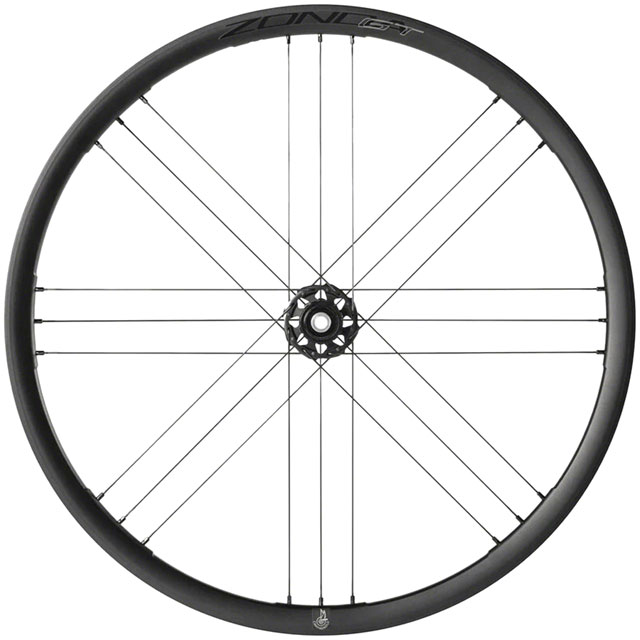 Campagnolo Zonda GT Front Wheel - 700c, 12 x 100mm, Center-Lock, 2-Way Fit, Black