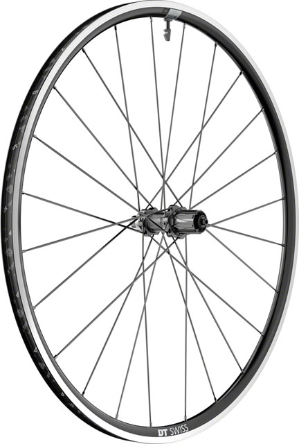 DT Swiss P 1800 Spline Rear Wheel - 700, QR x 130mm, Rim Brake, HGR11, Ratchet LN 18, Black