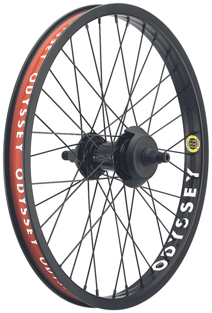 Odyssey Stage-2 Rear Wheel - 20", 14 x 110mm, Rim Brake, LHD Freecoaster, Black
