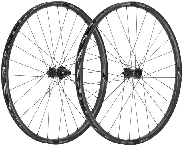 Full Speed Ahead Gradient i30 Carbon Wheelset - 29", 15 x 110mm/12 x 148mm, 6-Bolt, XD, Black, 28H