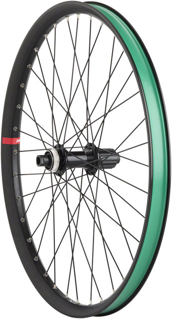 Benno Boost Replacement Rear Wheel - 24", Thru-Axle, Black