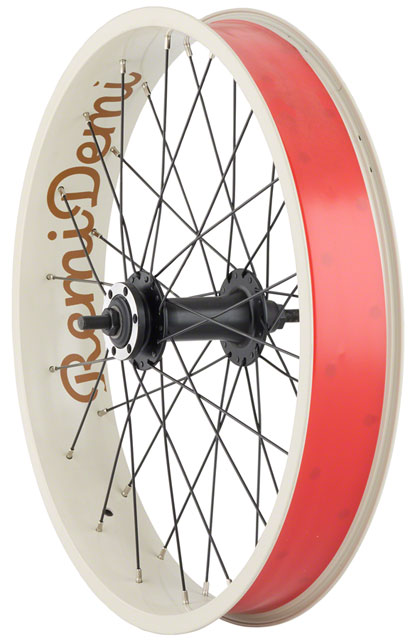 Benno Front Wheel - RemiDemi 22+, 3/8" x 135mm, 6-Bolt Disc,  20", Grey