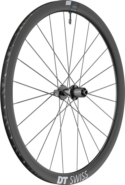 DT Swiss ARC 1400 DiCut 38 Rear Wheel - 700, 12 x 142mm, Center-Lock, HG11 Road/XDR, Ratchet EXP 36, Black