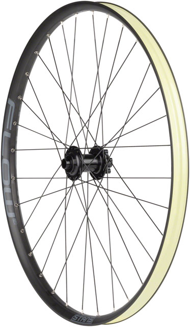 Stan's Flow S2 Front Wheel - 27.5", 15 x 100mm, 6-Bolt, Black, 32H