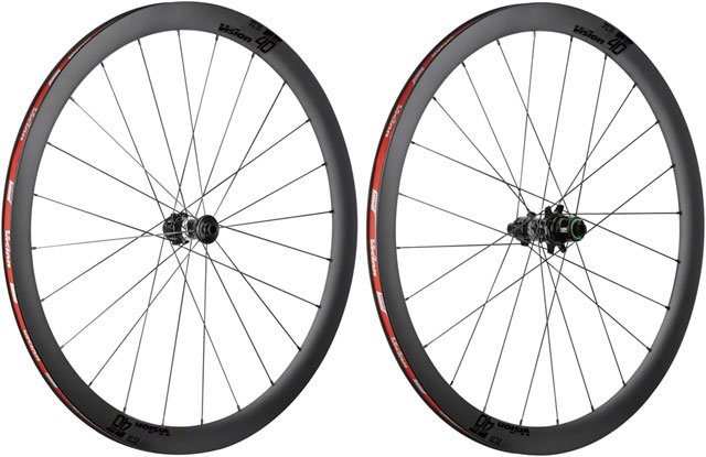 Vision SC40 Wheelset - 700, 12 x 100/142, Center-Lock, XDR, Black
