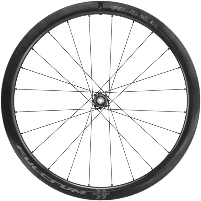 Fulcrum WIND 42 Rear Wheel - 700, 12 x 142mm, Center-Lock, Black, XDR