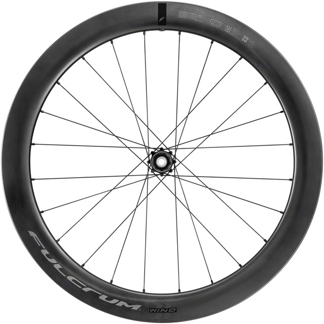 Fulcrum WIND 57 Rear Wheel - 700, 12 x 142mm, Center-Lock, Black, HG11