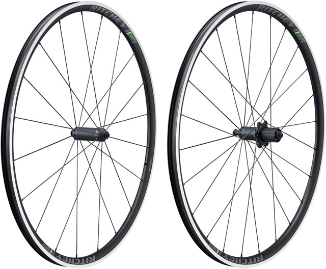 Ritchey WCS Zeta Wheelset - 700c, QR x 100/130mm, Rim Brake, HG 11 Road, Black