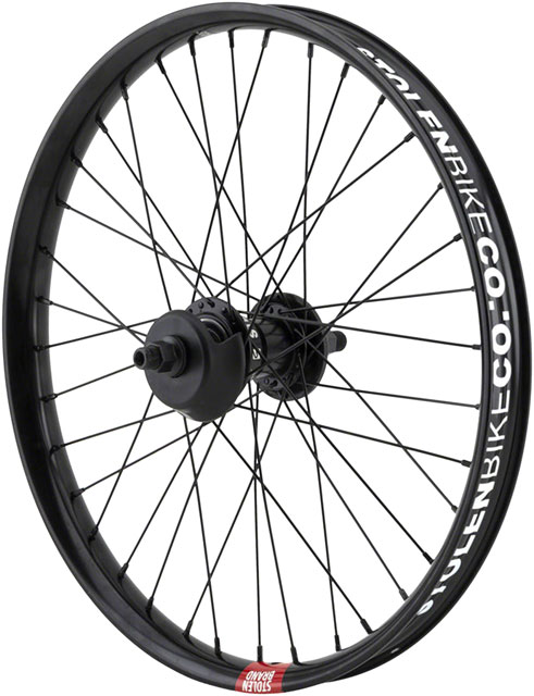 Stolen Rampage Pro Street Rear Wheel - 20", 14 x 110mm, Brakeless, Freecoaster, Black, 9T LHD