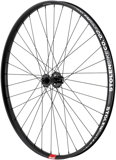 Stolen Rampage Front Wheel - 29", QR x 100mm, Disc Brake, Black
