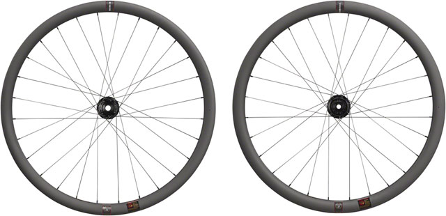 Reserve Wheels Reserve 34/37 Turbulent Aero Wheelset - 700, 12 x 100/12 x 142, Center-Lock, HG 11R, Carbon, DT 350 SP