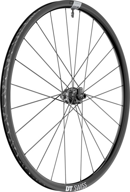 DT Swiss G 1800 Spline 25 Front Wheel - 700, 12 x 100mm, Center-Lock, Black, Dynamo Hub