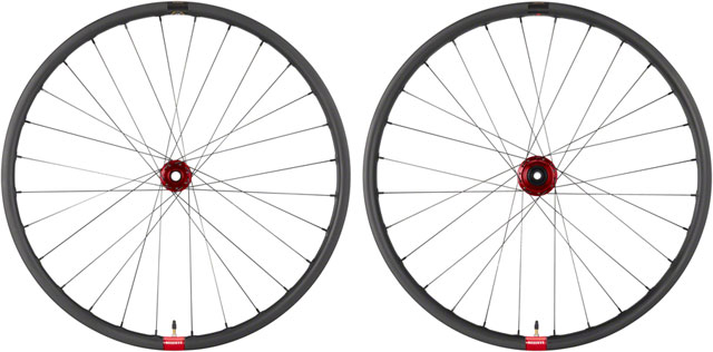 Reserve Wheels Reserve 31 DH Wheelset - 27.5", 20 x 110/12 x 157, 6-Bolt, HG, Black, Chris King