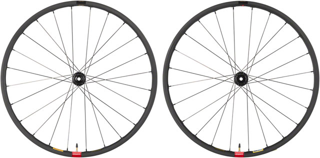 Reserve Wheels Reserve 25 GR Wheelset - 700, 12 x 100/12 x 142, Center-Lock, HG 11, Carbon, DT 350