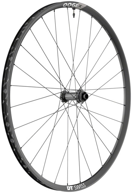 DT Swiss X 1900 Spline 25 Front Wheel - 29", 15 x 100mm, 6-Bolt/Center-Lock, Black