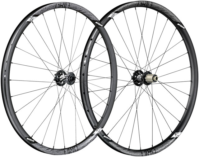 FSA Grid Boost Wheelset, 29" Diameter, 28/28H Spoke Count, Boost Axle (15mm), Disc Brake, 6-Bolt Rotor Mount, Shimano HG 11-Speed – Alloy