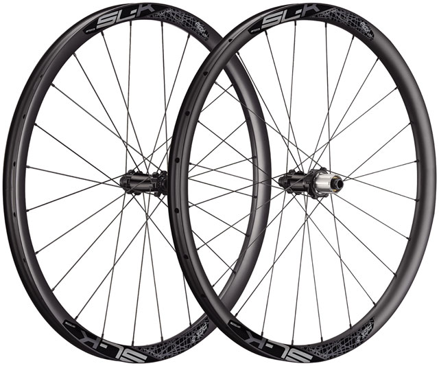 FSA SL-K AGX i25 Wheelset, 29" Diameter, 24/24H Spoke Count, Thru Axle 12mm, Disc Brake, Center Lock Rotor Mount, Shimano HG 11-Speed – Carb