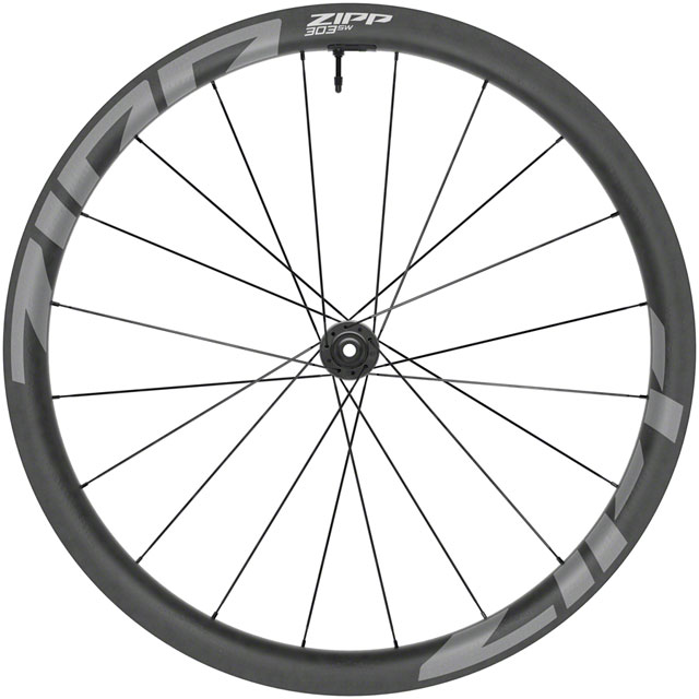 Zipp 303 SW Front Wheel - 700, 12 x 100mm, Center-Lock, Tubeless, Carbon, w/ Wheel Sensor, A1