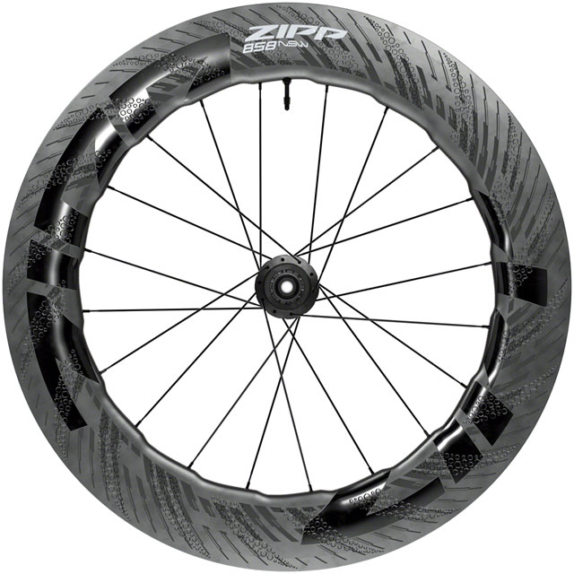 Zipp 858 NSW Rear Wheel - 700, 12 x 142mm, Center-Lock, HG11, Tubeless, Carbon, D1