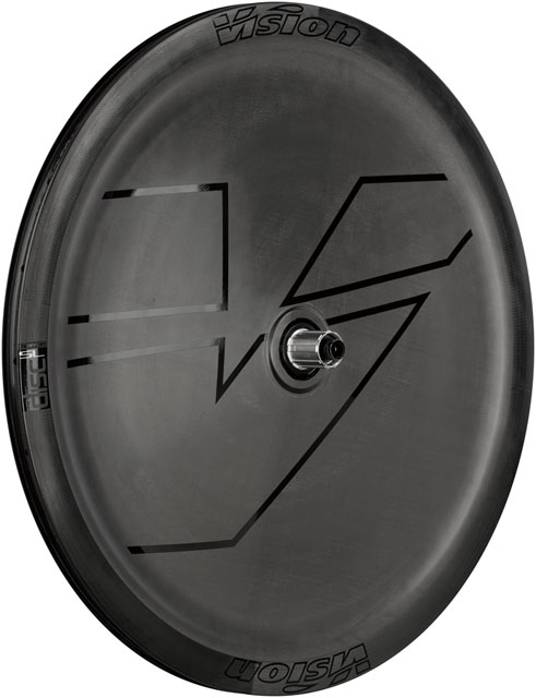 Vision Metron Disc TL Rear Wheel, Tubeless 700c, Disc Brake, Center Lock Rotor Mount, Shimano HG 11/12-Speed – Black